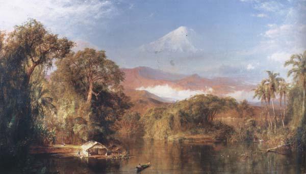 Frederic E.Church Chimborazo oil painting image